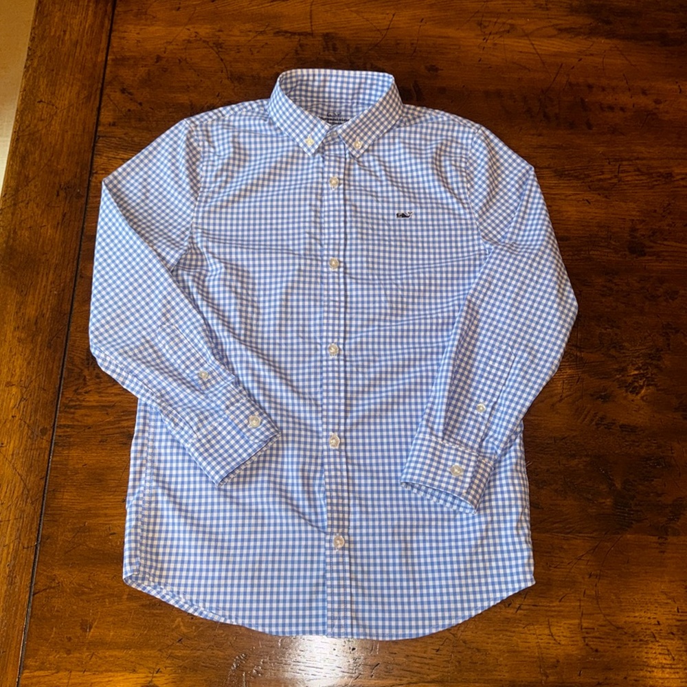 Vineyard Vines performance button down youth small 8-10